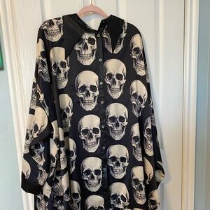 Bad to the Bone Posh Satin Playsuit